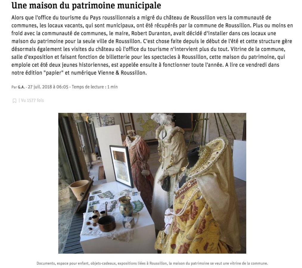 Le Charles IX Apartment Roussillon  Luaran gambar